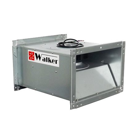 DR低噪音矩形管道風機（jī）